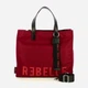 Сумка кросс-боди через плечо женская тканевая средняя Rebelle Electra REB0082T0001 0141 Бордовая (800070364360) - изображение 3