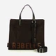 Сумка кросс-боди через плечо женская тканевая средняя Rebelle Electra REB0082T0001 0189 Коричневая (800070364362) - изображение 3
