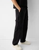 Штани Bershka чорний FVXUL067 XXS - изображение 3