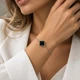 Серебряный браслет DIVA Клевер 18 - изображение 4