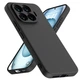 Чехол Fiji Full Soft Premium для Xiaomi 17T Pro противоударный бампер с микрофиброй Black - изображение 1