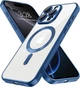 Чохол Fiji Chrome для Apple iPhone 16 Pro з MagSafe та захистом камер матовий Deep Blue - зображення 1
