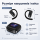 Беспроводные наушники с функцией перевода, ENC-шумознижением, сенсорным управлением и зарядным кейсом - изображение 2