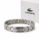 Чоловічий браслет Lacoste 21,5 см із нержавіючої сталі сріблястий жорсткий браслет з гравіюванням - зображення 6