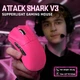 Мышь Attack Shark V3 Wireless Berry Red (AS-6972792472591-BR) [176645] - изображение 7