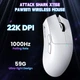 Мышь Attack Shark X11SE Wireless White (X11SEW_AS) [176678] - изображение 2