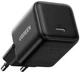 Зарядное устройство UGREEN X513 USB-C 30W PD GaN Fast Charger Black (65007) - изображение 1