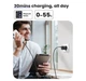 Зарядное устройство UGREEN X513 USB-C 30W PD GaN Fast Charger Black (65007) - изображение 7