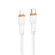 Кабель BOROFONE BX118 Esplendido PD charging data cable iP White (6941991120916) - зображення 1