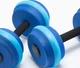 Гантелі для аквафітнесу Aqua Speed AQUAROBICS DUMBBELL 63391 синій Уні 2 х 6 кг - зображення 2