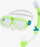 Набір маска і трубка Speedo JR ADVNT MSKSRKL SET 328 салатовий, прозорий Діт One Size - зображення 1