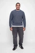 В'язаний пуловер Fusion Knit Label Jack&Jones сірий 6XL (300521-gray-13524) - изображение 3