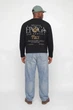 Світшот Salamanca з принтом Jack&Jones чорний 3XL (sw-jj-007-black-3274) - изображение 3