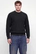 В'язаний пуловер Fusion Knit Label Jack&Jones чорний 6XL (sw-jj-011-black-3387) - изображение 1