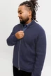 Кардиган Perfect Knit на блискавці Jack&Jones синій 7XL (sw-jj-008-blue-3327) - изображение 2