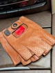 Автомобільні рукавички Fiorgini Premium fingerless Classic Рудий Розмір S (210002) - зображення 2