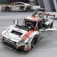 Конструктор Audi R8 LMS GT3 на радіокеруванні — Велика гоночна машина Rastar 99310 (1:8, 3314 деталей) - зображення 9