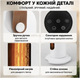 Тепловентилятор обігрівач електричний 2000Вт тепловнтилятор підлоговий Обігрівач електричний кімнатний білий - зображення 3