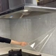 Прозрачная защитная пленка для стен, плитки, кафеля от жира (300×60 см, самоклеющаяся) - изображение 3