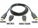 Кабель UKC HDMI длина 1,5 м 3 в 1+ 2 переходника micro/ mini hdmi мультимедийный Черный - изображение 2