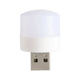 Мини лампа USB LED LAMP 1Вт портативный фонарик от повербанка Белый - изображение 1