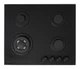 Комплект Духова шафа електрична Interline OEG 670 ETN BA Nano Matte + Варильна поверхня газова Interline HGG 660 MCT BA Nano Matte + Витяжка Interline LINE ULTRA BL A/60 GL/S - зображення 7