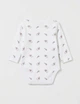 Дитяче боді для новонародженої дівчинки Zara 68 см Білий (25120909B4) - изображение 2