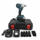 Аккумуляторный гайковерт Makita DTW1000 1000 Нм бесщеточный ударный гайковерт 48 В 6 А·ч 3 скорости квадрат 1/2" с 2 АКБ головками кейсом для авто СТО гаража монтажа - изображение 8