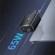 Зарядное Устройство Baseus Cube Pro Fast Charger 65W (2 ype-C + USB) black (P10152301113-00) - изображение 7