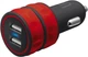 Ładowarka samochodowa Urban Revolt Dual Smart Car Charger 2 USB 1 A Czerwona (8713439201574) - obraz 1
