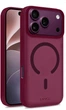 Чохол для смартфона Apple iPhone 18 Pro/17 Pro MAKE Aura Magnet Burgundy (MCLAM-AI18P/17PRD) - зображення 3
