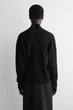 Джемпер жіночий COS draped merino wool v-neck jumper 1298761001 L Чорний - изображение 6