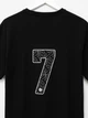 Футболка oversize gard team No.7 [gb] 2/25 XL чорний 11659 - изображение 4