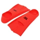 Ласты для тренировок в бассейне короткие с закрытой пяткой FLIPPERS M074302 2XS Красный - изображение 3