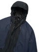 Зимова парка gard ARMOR з темно-синіми вставками 4/25 S чорний 12227 - зображення 7