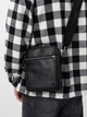 Сумка через плече gard MINI METAL ZIP 2 еко шкіра глянцева 4/25 чорний 12476 - зображення 2