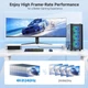Адаптер Cable Matters DisplayPort to HDMI, 8K@60Hz, 4K@240Hz 0.1м black - изображение 4