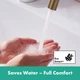 Змішувач для раковини Hansgrohe Tecturis S 240 Fine CoolStart 73370140 - зображення 7