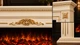 Электрический камин Nevada luxe Ivory 1500 Вт с порталом, звук потрескивания дров (10080153) - изображение 8