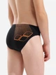 Подростковые плавки для мальчика Arena Bright Swim Briefs 006724-503 152 см Черный/Оранжевый (3468337736639) - изображение 5
