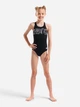 Детский слитный купальник для бассейна для девочки Arena Graphic Swimsuit V Back 006680-501 116 см Черный/Белый (3468337736196) - изображение 3