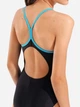 Детский слитный купальник для бассейна для девочки Arena Swimsuit Light Drop Solid 005919-589 116 см Черный (3468337725794) - изображение 5