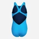 Подростковый слитный купальник для бассейна для девочки Arena Graphic Swimsuit V Back 006680-805 140 см Голубой (3468337736219) - изображение 4