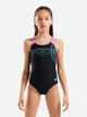 Дитячий суцільний купальник для басейну для дівчинки Arena Sunrise Swimsuit Swim Pro Back 010762-590 116 см Чорний/Бірюзовий/Рожевий (3468337848677) - зображення 1