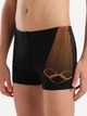 Подростковые плавки-шорты для мальчика Arena Bright Swim Short 006721-503 152 см Черный/Оранжевый (3468337736431) - изображение 4