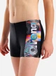 Подростковые плавки-шорты для мальчика Arena Lit Logo Swim Short 010692-550 164 см Черные (3468337747369) - изображение 4