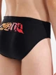 Подростковые плавки для мальчика Arena Lettering Swim Briefs 010865-500 152 см Черные (3468337759980) - изображение 5