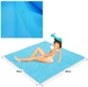 Пляжный коврик антипесок Sand Free Mat 200×150 см с двухслойной сеткой и кольцами для крепления - изображение 5