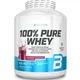 Протеїн BiotechUSA 100% Pure Whey 2000 г Raspberry cheesecake / Малиновий чізкейк (Угорщина) сироватковий комплекс: концентрат + ізолят - зображення 1