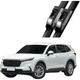 Стеклоочистители Aolin для автомобилей Dongfeng Honda New CRV (модели с 2012 года по настоящее время), XRV/Lingpai (модели с 2019 года по настоящее время), GAC Vezel/Acura RDX (импортные модели 2018 года) с высококачественной резиновой полосой. - зображення 2